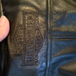Harley-Davidson Black Leather Vest